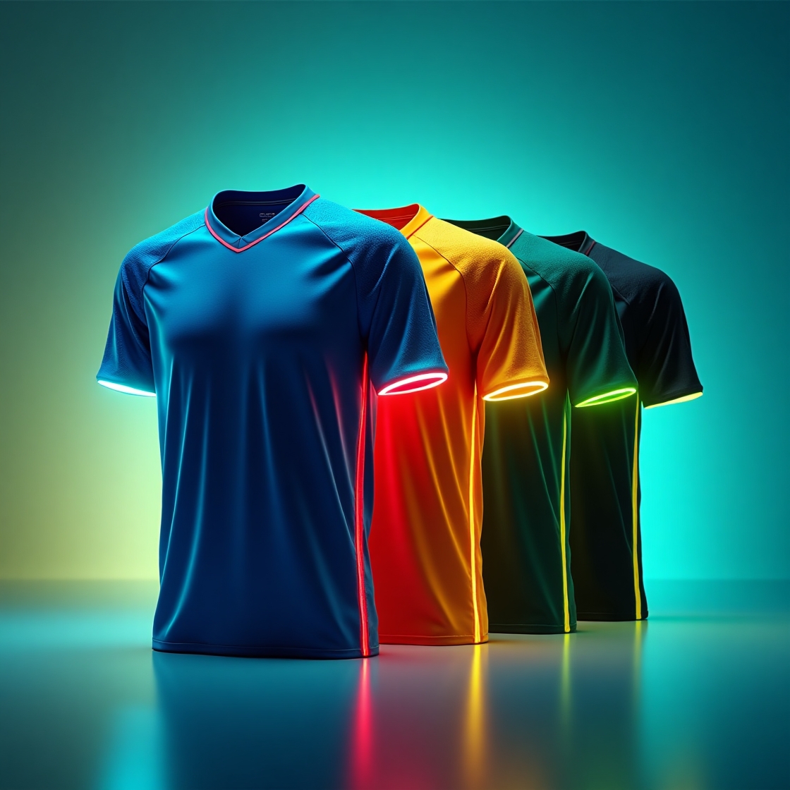 T shirts in light